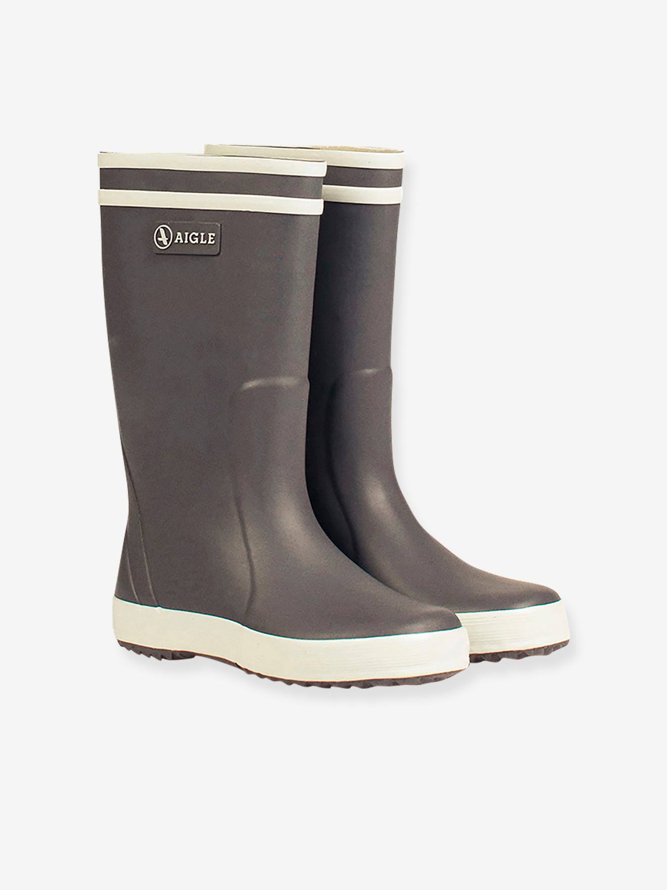 Botas de agua niña Gris - Calzado y zapatos impermeables para chicas -  vertbaudet