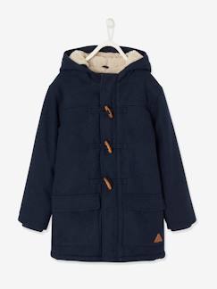 Niño-Abrigos y chaquetas-Trenca austríaca de paño de lana e interior de sherpa, para niño
