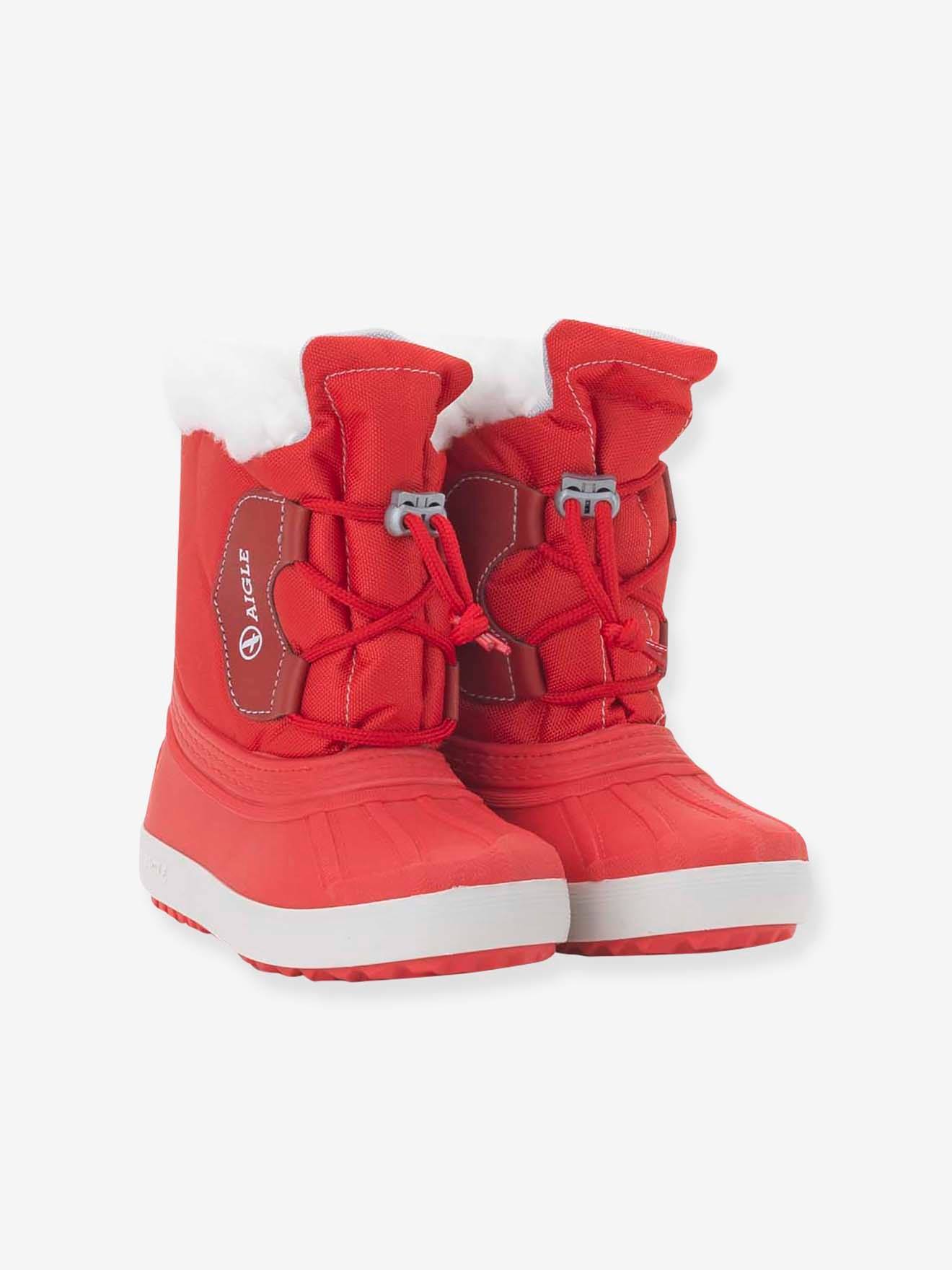 Botas de nieve Nervei Junior AIGLE® rojo medio liso - Aigle