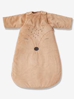 Textil Hogar y Decoración-Ropa de cuna-Saquito con mangas desmontables de pelo sintético Baby Fox
