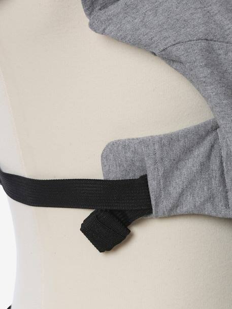 Portabebés ventral Fisiológico + Vertbaudet GRIS CLARO JASPEADO 