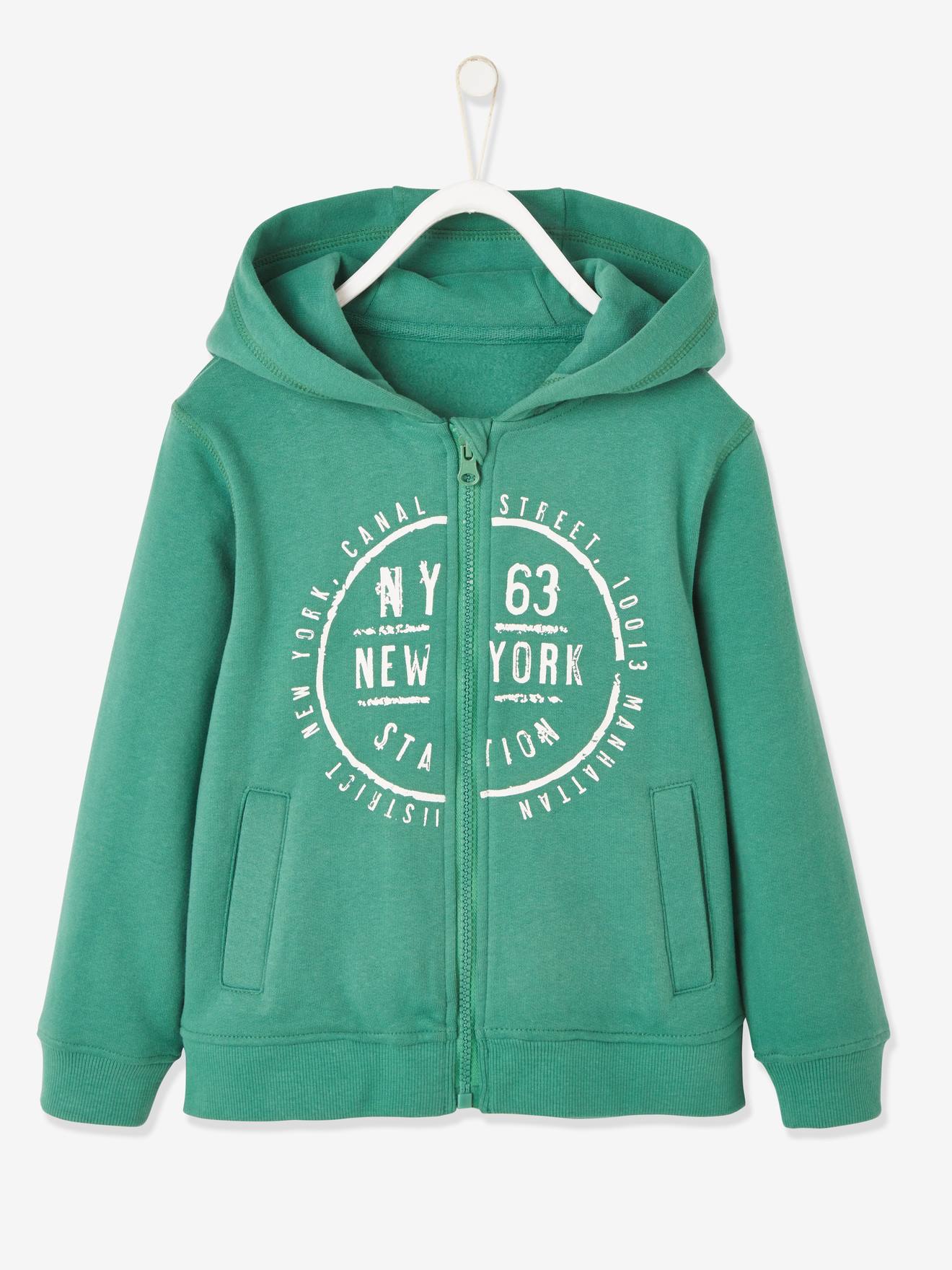 sudadera con cremallera aegnor core verde caqui