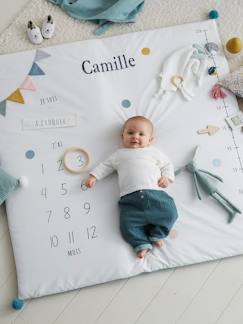 Textil Hogar y Decoración-Decoración-Cojines y colchones de suelo-Alfombra fotográfica personalizable para bebé