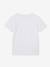Pack de 3 camisetas para niño de manga corta AZUL CLARO LISO+BLANCO CLARO LISO CON MOTIVOS 