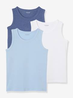 Niño-Ropa interior-Lote de 3 camisetas de tirantes para niño