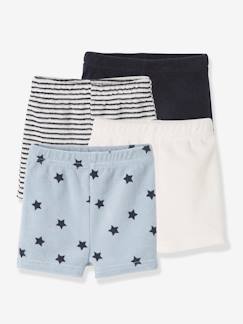 Bebé-Bodies-Pack de 4 shorts de punto para bebé