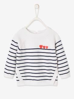 Bebé-Sudaderas, jerséis y chaquetas de punto-Jerséis-Jersey estilo marinero bordado para bebé