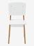 Silla infantil para exterior BLANCO CLARO LISO+VERDE OSCURO LISO 