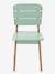 Silla infantil para exterior BLANCO CLARO LISO+VERDE OSCURO LISO 