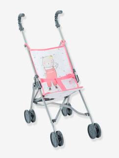 Juguetes-Muñecas y muñecos-Muñecos y accesorios-Silla de paseo tipo paraguas rosa COROLLE para muñeca de 36 a 42 cm