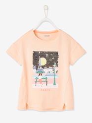 Camiseta de manga corta con motivo 'city' para niña  