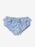 Braguita de bikini de tejido Liberty bebé CYRILLUS AZUL MEDIO ESTAMPADO+ROJO CLARO ESTAMPADO 