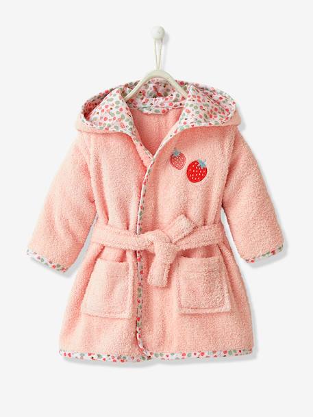 Equivalente nacido El cielo Albornoz de baño personalizable para bebé Jardín de las Abejas rosa medio liso con motivos - Vertbaudet Equivalente nacido El cielo Albornoz de baño personalizable para bebé Jardín de las Abejas rosa medio liso con motivos - Vertbaudet