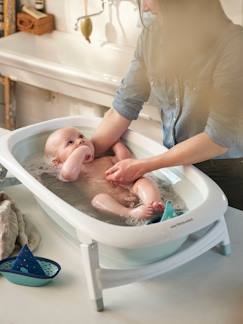 Puericultura- Cuidado del bebé-Accesorios baño bebé-Bañera plegable Easytub VERTBAUDET