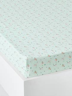 Textil Hogar y Decoración-Ropa de cama niños-Sábana bajera infantil Colección BIO Floreale