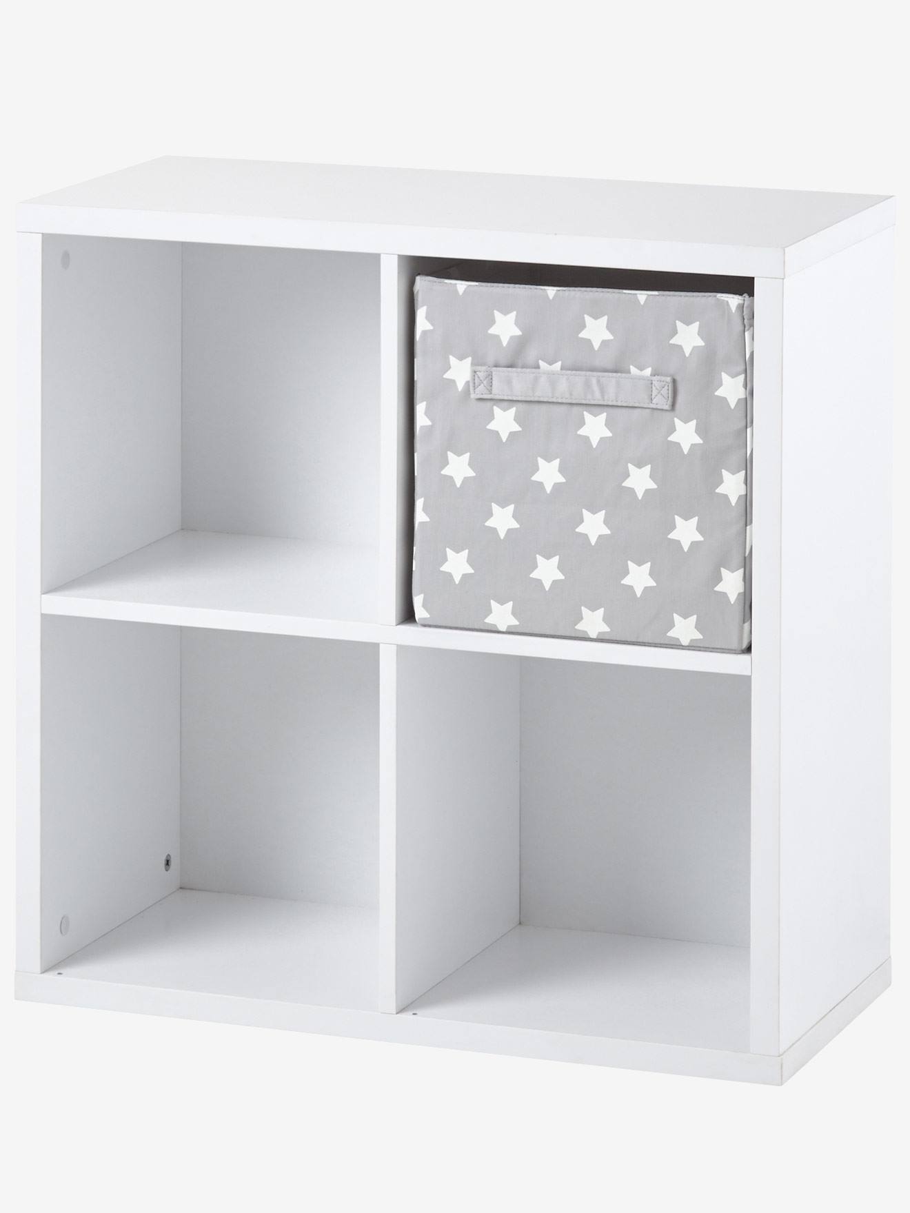 Mueble de almacenaje 4 casilleros blanco - Vertbaudet