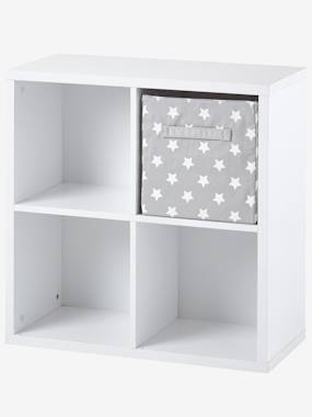 Mueble de almacenaje 2 casilleros blanco - Vertbaudet