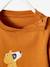 Camiseta fantasía bebé niño GRIS MEDIO JASPEADO+MARRON CLARO LISO CON MOTIVOS 