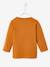 Camiseta fantasía bebé niño GRIS MEDIO JASPEADO+MARRON CLARO LISO CON MOTIVOS 