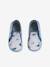 Zapatillas de casa con cremallera para bebé niño, fabricadas en Francia GRIS CLARO ESTAMPADO 