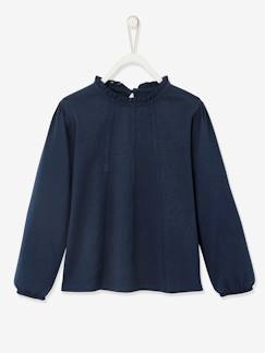 Niña-Camisetas-Camiseta estilo blusa con detalles de macramé para niña