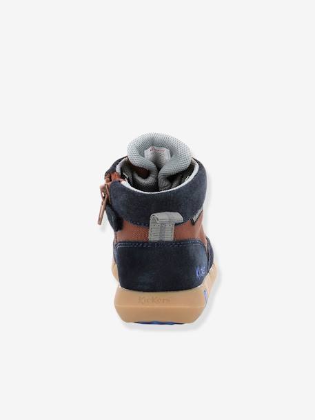 Zapatillas sneakers Juniby KICKERS® AZUL OSCURO LISO CON MOTIVOS 
