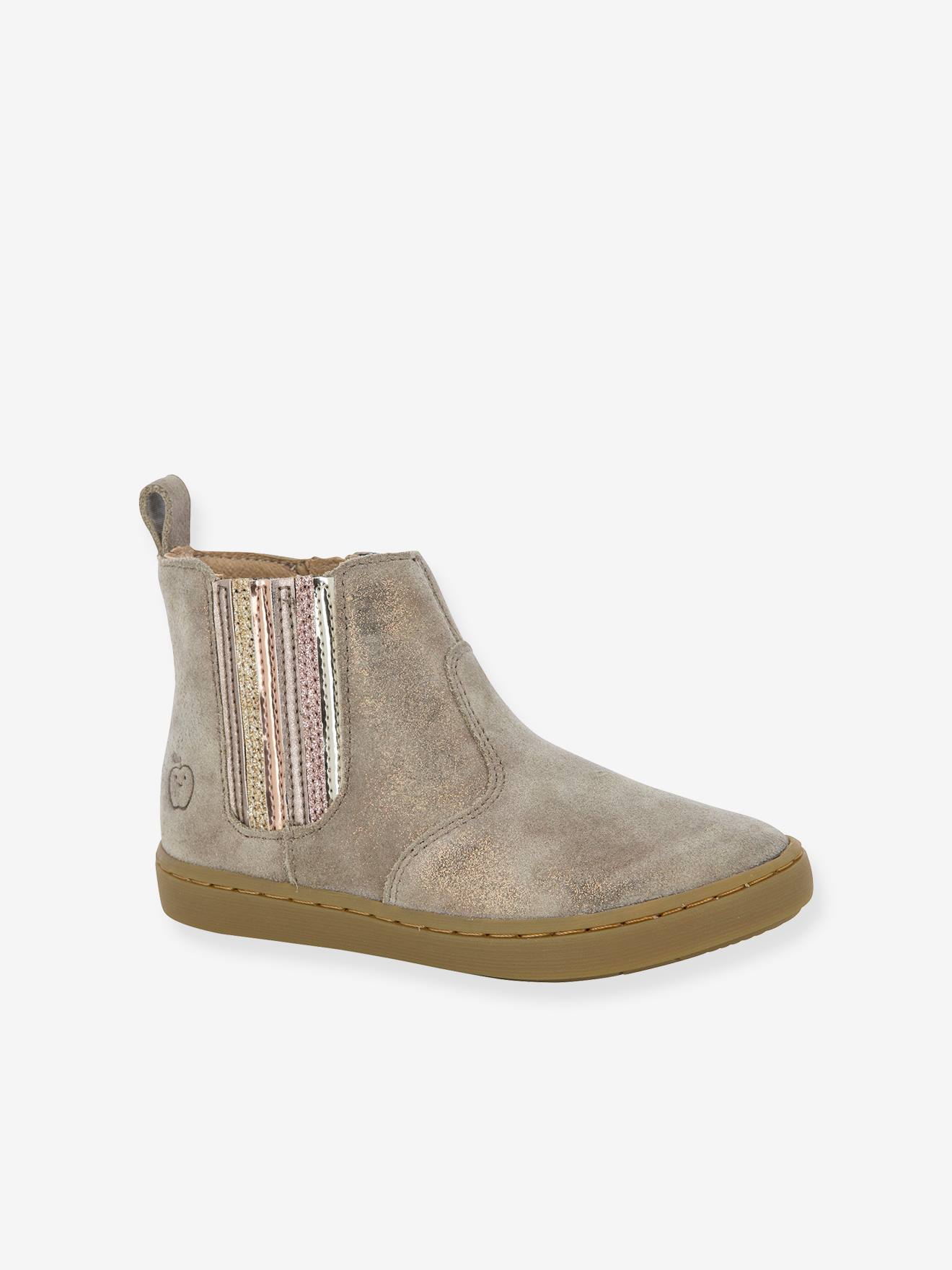 Botines Play New Shine SHOO POM® beige claro liso con motivos - Shoo Pom