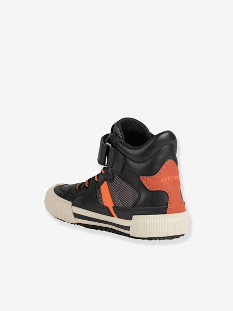 Zapatillas MID J Alonisso Boy B-GBK GEOX® AZUL OSCURO LISO CON MOTIVOS+NEGRO MEDIO LISO CON MOTIVOS 