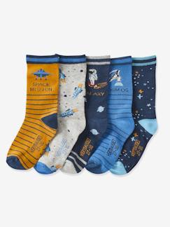Niño-Ropa interior-Lote de 5 pares de calcetines Galaxie Oeko-Tex®