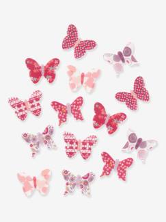 Textil Hogar y Decoración-Decoración-Lote de 14 mariposas decorativas niña