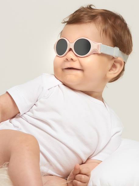 mesa espejo miel Gafas de sol BEABA para bebé de 0 a 9 meses rosa claro liso - Béaba