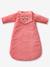 Saquito con mangas desmontables Bebé Bohemio ROSA MEDIO LISO CON MOTIVOS 