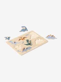 Juguetes-Juegos educativos-Puzzle con botones Dinosaurios de madera FSC®
