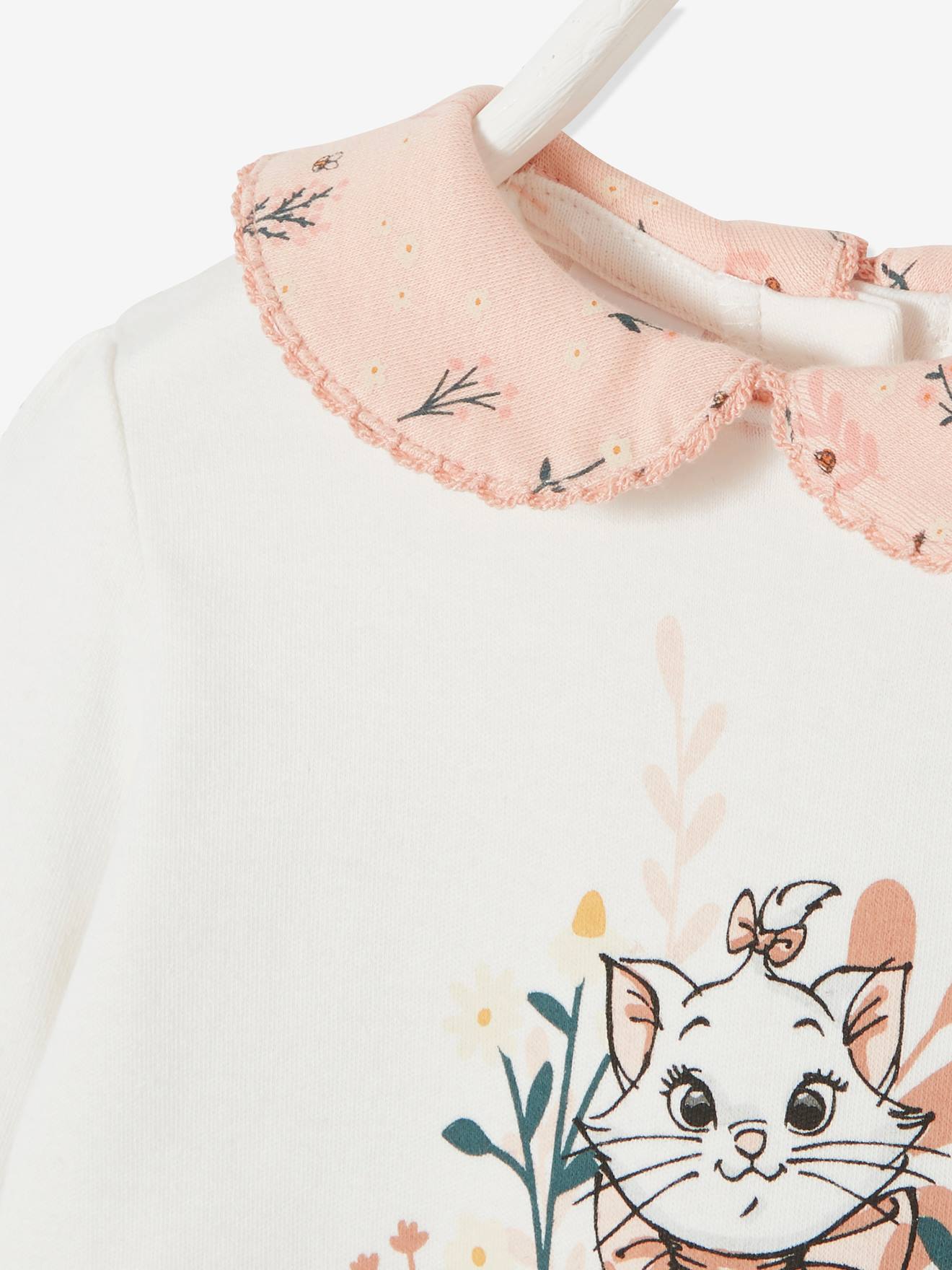 Pijama para bebé Los Aristogatos blanco claro con motivos - Disney