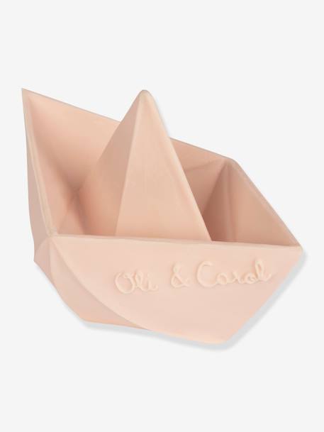 Juguete de baño Barco Origami - OLI & CAROL menta+nude+vainilla 