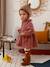Vestido con gorguera de gasa de algodón, para bebé MARRON CLARO LISO+MARRON MEDIO LISO 