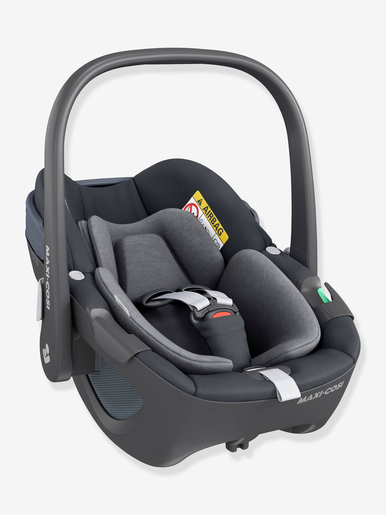 Silla Para Coche Giratoria Maxi Cosi Pebble 360 I Size 40 A Cm Equivalente Grupo 0 Gris Oscuro Liso Maxi Cosi