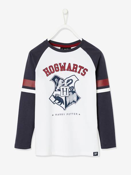 Camiseta de manga larga Harry Potter® BLANCO MEDIO LISO CON MOTIVOS 
