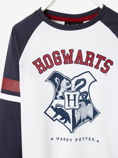 Camiseta de manga larga Harry Potter® BLANCO MEDIO LISO CON MOTIVOS 