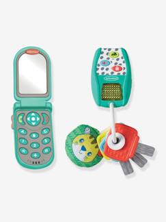 Juguetes- Primera edad- Primeras manipulaciones-Estuche teléfono y llave electrónicos Infantino
