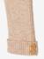 Leggings de punto tricot, para bebé BEIGE MEDIO LISO+GRIS OSCURO JASPEADO+MARRON OSCURO LISO 