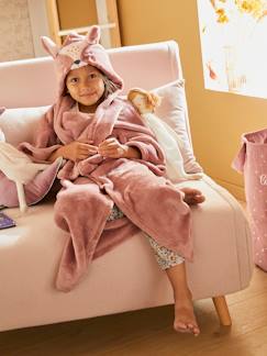 Textil Hogar y Decoración-Ropa de cama niños-Mantas, edredones-Manta con mangas Animal Oeko-Tex®
