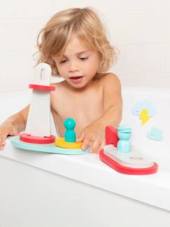 Puericultura- Cuidado del bebé-Accesorios baño bebé-Puzzle de baño Friends - QUUT