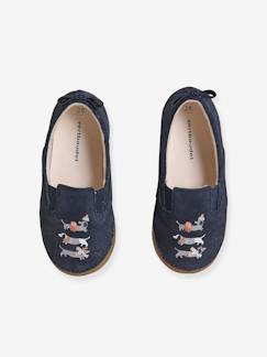 Calzado-Calzado niña (23-38)-Zapatillas y Patucos-Zapatillas de casa elásticas de piel flexible, para niña