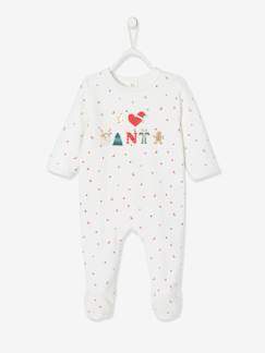 Bebé-Pijamas-Pelele de terciopelo para bebé Navidad