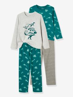 Niño-Pijamas -Lote de 2 pijamas Dinosaurio
