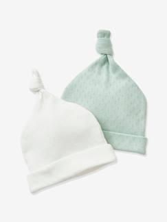 Bebé-Accesorios-Sombreros-Lote de 2 gorros para bebé Oeko Tex®