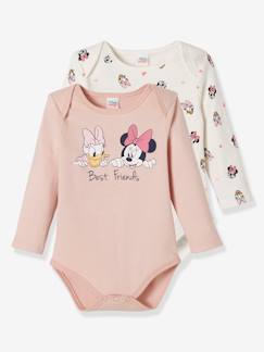 Bebé-Bodies-Lote de 2 bodies para bebé fille Disney Minnie & Friends®