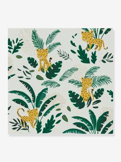 Textil Hogar y Decoración-Decoración-Papel pintado no tejido LILIPINSO - Motivo pequeño Guepardo y Vegetación de fondo claro