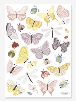 Textil Hogar y Decoración-Decoración-Papel pintado, pegatinas-Lámina de pegatinas LILIPINSO -  Mariposas e Insectos